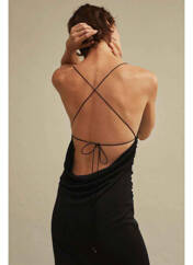 Robe longue noir MANGO pour femme seconde vue