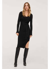 Robe longue noir MANGO pour femme seconde vue