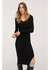 Robe longue noir MANGO pour femme seconde vue