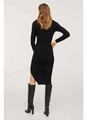 Robe longue noir MANGO pour femme seconde vue