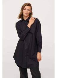 Chemisier noir MANGO femme