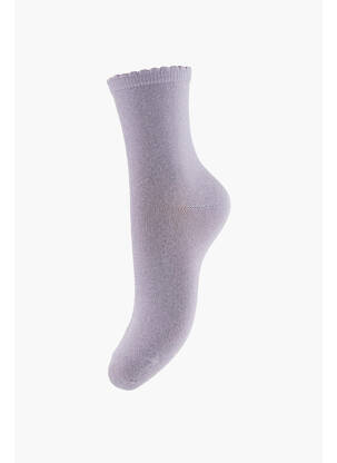 Chaussettes violet PIECES femme