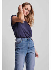 T-shirt bleu PIECES pour femme seconde vue
