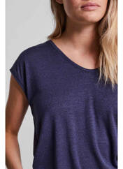 T-shirt bleu PIECES pour femme seconde vue