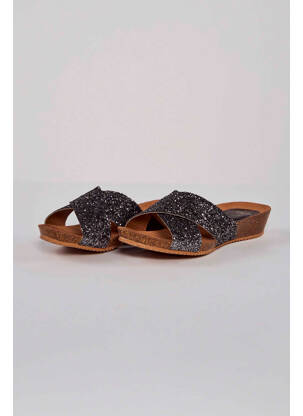 Sandales/Nu pieds gris HEE SHOES femme