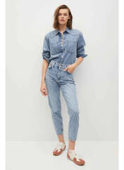 Jean coupe Mom bleu MANGO pour femme seconde vue