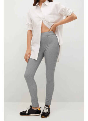 Legging beige MANGO femme