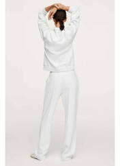 Jogging blanc MANGO pour femme seconde vue