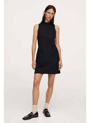 Robe courte noir MANGO femme