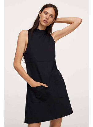 Robe courte noir MANGO femme