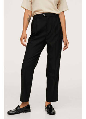 Pantalon chino noir MANGO femme