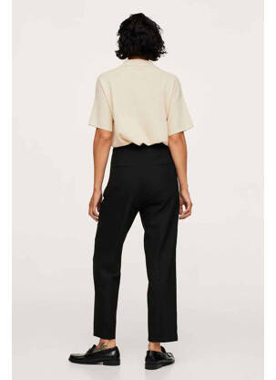 Pantalon chino noir MANGO femme