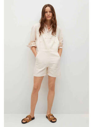 Combishort beige MANGO pour femme