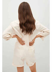 Combishort beige MANGO pour femme seconde vue