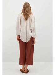 Pantalon 7/8 rouge MANGO pour femme seconde vue