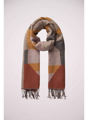 Echarpe marron PIECES femme