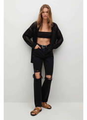 Gilet manches longues noir MANGO pour femme seconde vue