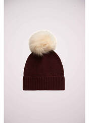 Bonnet rouge PIECES pour femme seconde vue