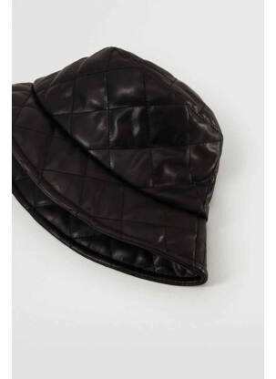 Chapeau noir MANGO pour femme