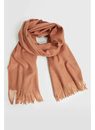 Echarpe rose MANGO femme
