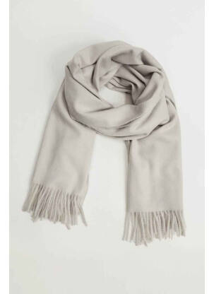 Echarpe gris MANGO femme