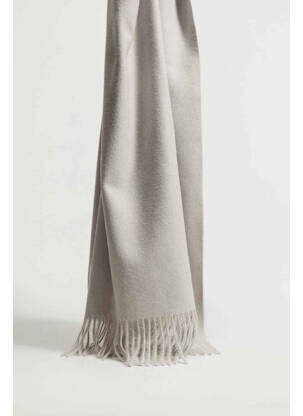 Echarpe gris MANGO femme