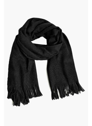 Echarpe noir MANGO femme