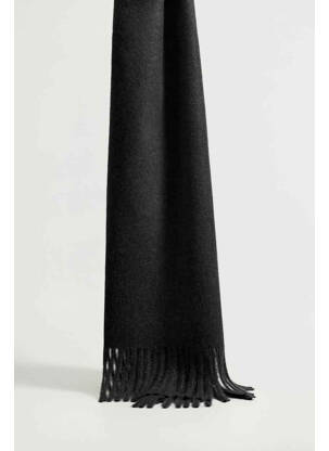 Echarpe noir MANGO femme