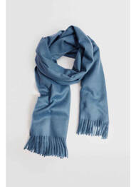 Echarpe bleu MANGO femme