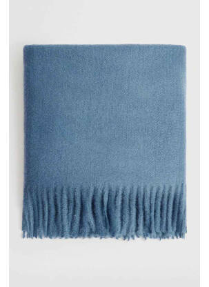 Echarpe bleu MANGO femme