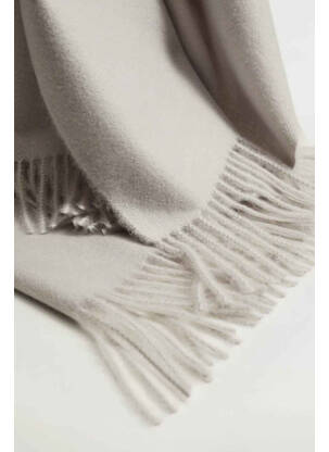 Echarpe beige MANGO femme