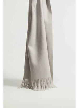 Echarpe beige MANGO femme