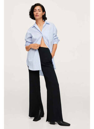 Pantalon flare noir MANGO pour femme