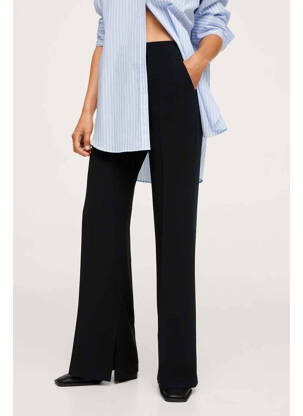 Pantalon flare noir MANGO femme