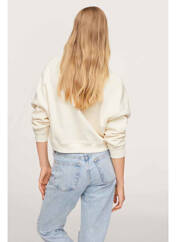 Sweat-shirt beige MANGO pour femme seconde vue