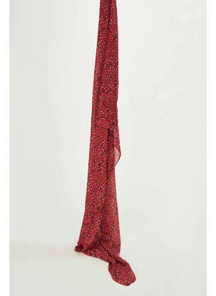 Foulard rouge PIECES femme