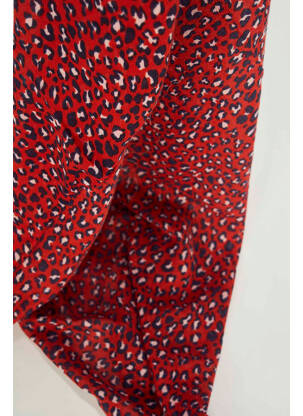 Foulard rouge PIECES femme