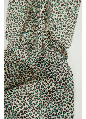 Foulard vert PIECES femme