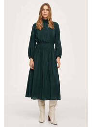 Robe longue vert MANGO femme