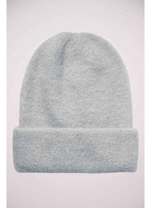 Bonnet gris PIECES femme
