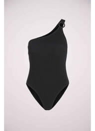 Maillot de bain 1 pièce noir PIECES femme