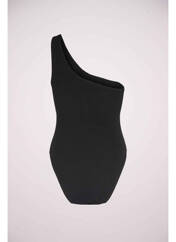 Maillot de bain 1 pièce noir PIECES pour femme seconde vue