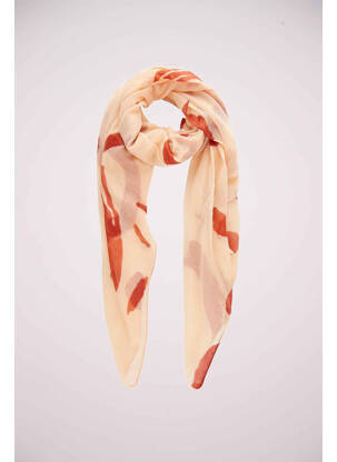 Foulard marron PIECES pour femme