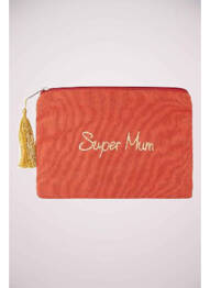 Trousse de toilette rouge PIECES femme