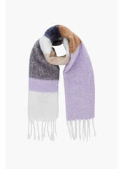 Echarpe violet PIECES pour femme seconde vue