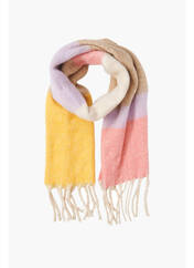 Echarpe rose PIECES pour femme seconde vue