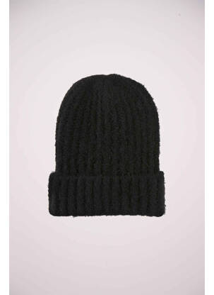 Bonnet noir PIECES pour femme
