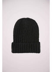 Bonnet noir PIECES pour femme seconde vue