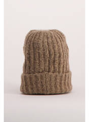 Bonnet beige PIECES pour femme seconde vue