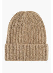 Bonnet beige PIECES pour femme seconde vue